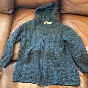 100% Merino Wool Hooded Jacket